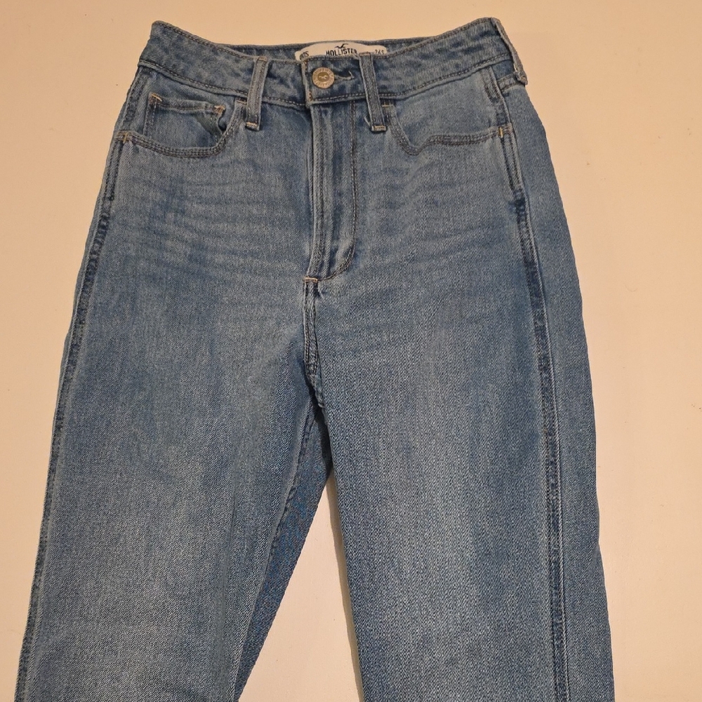 Hollister Light Blue High Rise Jeans